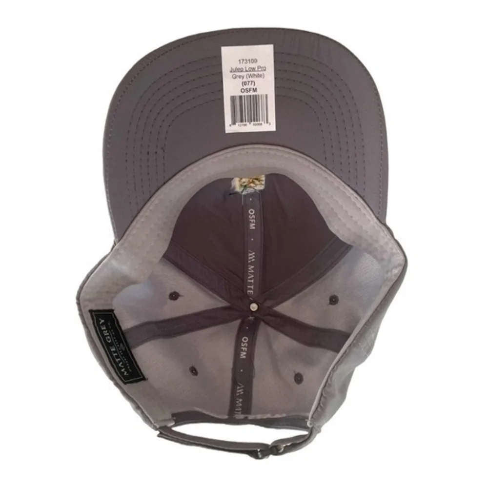Modern Recreation Julep Low Pro Golf Hat Matte Grey Unisex NWT